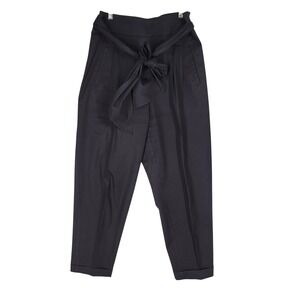 Cartonnier Anthropologie High Waist Belted Trouser Pant Sz 8 Kindsley